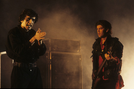 Musikvideo-Dreharbeiten mit Killing Joke in London