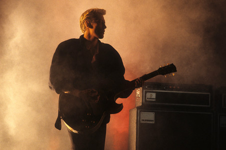 Musikvideo-Dreharbeiten mit Killing Joke in London