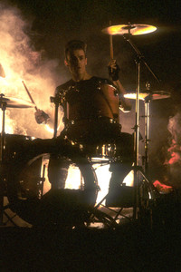 Musikvideo-Dreharbeiten mit Killing Joke in London