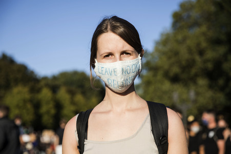 Demonstration 'Es reicht! - Wir haben Platz' in Berlin