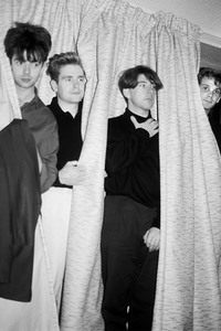 Photoshooting mit Echo & the Bunnymen in London