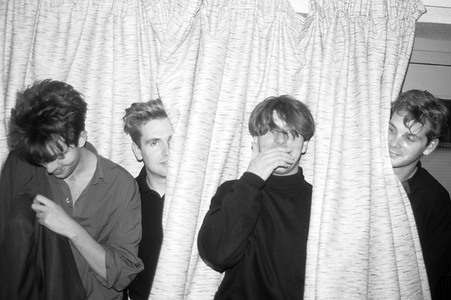 Photoshooting mit Echo & the Bunnymen in London