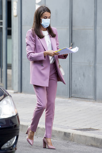 Königin Letizia von Spanien bei der AECC in Madrid