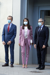 Königin Letizia von Spanien bei der AECC in Madrid