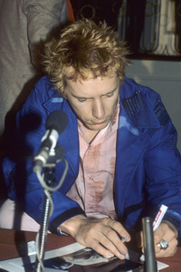 Pressetermin mit John Lydon in London