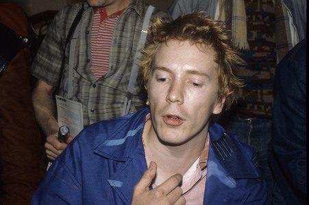 Pressetermin mit John Lydon in London