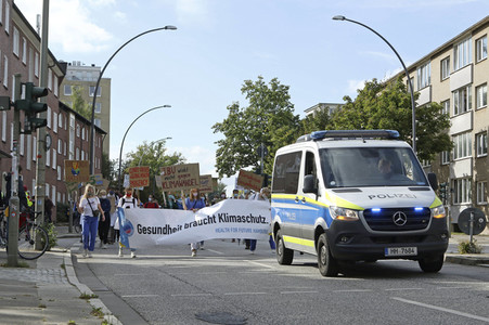 Globaler Klimastreik von Fridays for Future in Hamburg