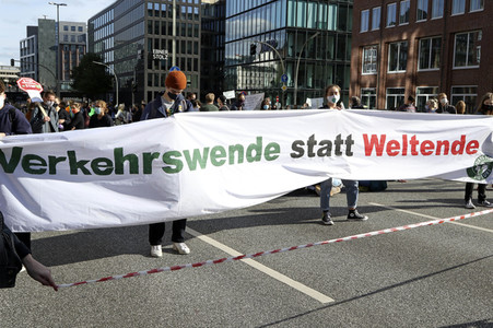 Globaler Klimastreik von Fridays for Future in Hamburg