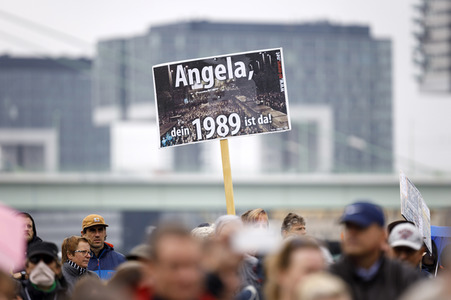 Querdenken-Demo in Köln