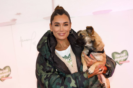 Tierheim-Pressetermin mit Jana Ina Zarrella in Köln