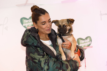 Tierheim-Pressetermin mit Jana Ina Zarrella in Köln