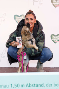 Tierheim-Pressetermin mit Jana Ina Zarrella in Köln