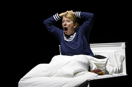 Theaterprobe 'Pierrot Lunaire' in Berlin