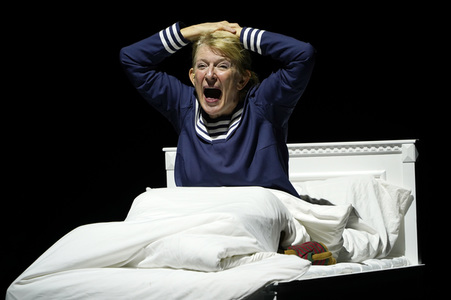 Theaterprobe 'Pierrot Lunaire' in Berlin