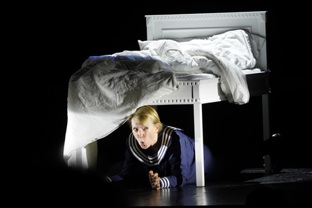 Theaterprobe 'Pierrot Lunaire' in Berlin