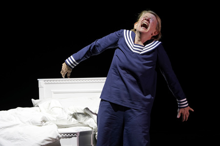 Theaterprobe 'Pierrot Lunaire' in Berlin