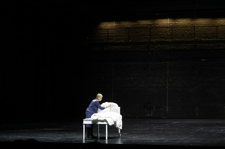Theaterprobe 'Pierrot Lunaire' in Berlin
