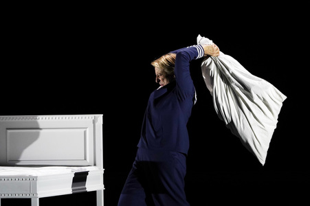 Theaterprobe 'Pierrot Lunaire' in Berlin