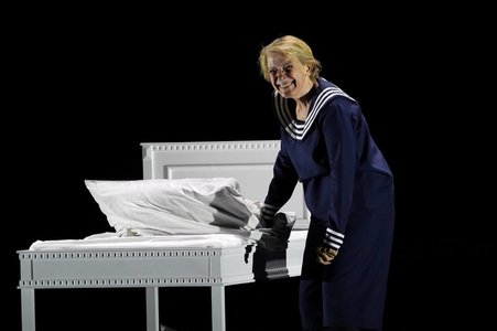 Theaterprobe 'Pierrot Lunaire' in Berlin