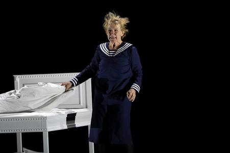 Theaterprobe 'Pierrot Lunaire' in Berlin