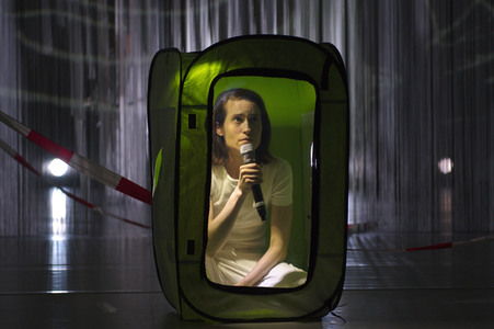 Theaterprobe 'Death Positive - States of Emergency' in Berlin