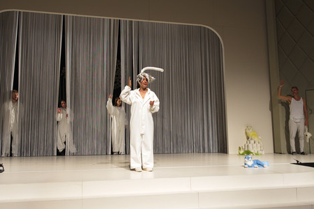 Theaterprobe 'Death Positive - States of Emergency' in Berlin