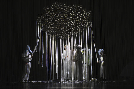 Theaterprobe 'Death Positive - States of Emergency' in Berlin