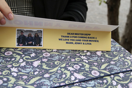 Johnny Depp beim ZFF Masters, Zurich Film Festival 2020