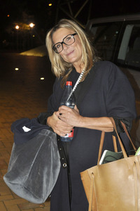 Ankunft zur Talkshow 'Riverboat' in Leipzig