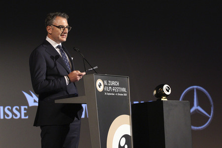 Filmpremiere 'Gott, du kannst ein Arsch sein!' und Verleihung des Golden Eye Award, Zurich Film Festival 2020