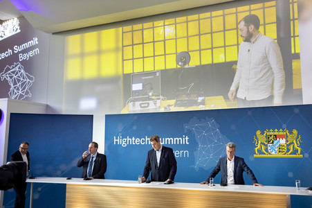 Hightech Summit 'KI und Supertech für den Menschen' in Bamberg
