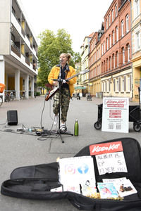 Straßengig von Kiddo Kat in Hannover