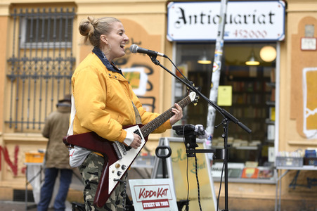 Straßengig von Kiddo Kat in Hannover