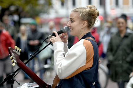 Straßengig von Kiddo Kat in Hannover