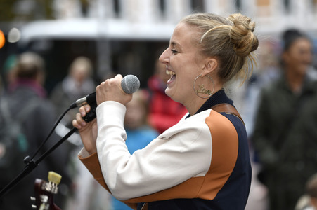 Straßengig von Kiddo Kat in Hannover