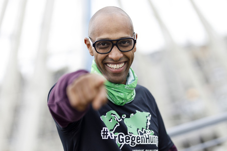 Fototermin der Welthungerhilfe in Köln