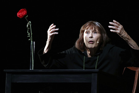 Theaterprobe 'Ein deutsches Leben' in Berlin