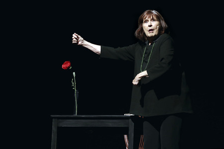 Theaterprobe 'Ein deutsches Leben' in Berlin