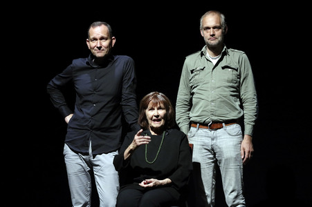 Theaterprobe 'Ein deutsches Leben' in Berlin