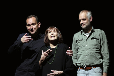 Theaterprobe 'Ein deutsches Leben' in Berlin