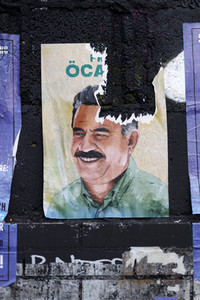 Symbolfoto Öcalan-Plakat