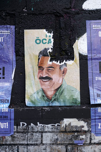Symbolfoto Öcalan-Plakat
