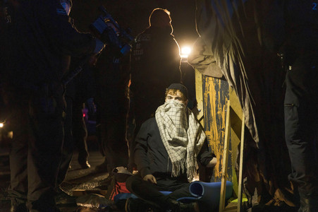 Protestaktion von Exctinction Rebellion in Berlin