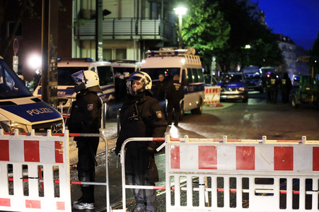 Räumung des Wohnprojektes Liebig 34 in Berlin