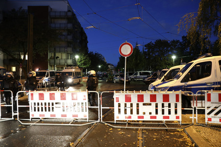 Räumung des Wohnprojektes Liebig 34 in Berlin