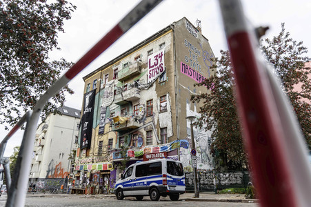Räumung des Hausprojekts Liebig 34 in Berlin