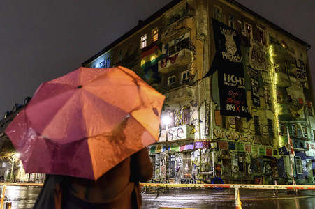 Räumung des Hausprojekts Liebig 34 in Berlin