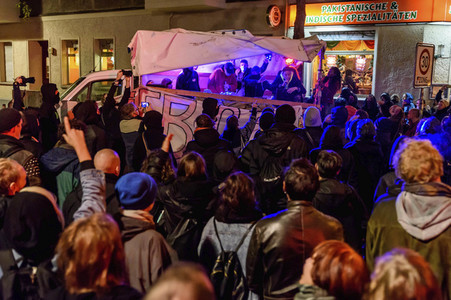 Räumung des Hausprojekts Liebig 34 in Berlin