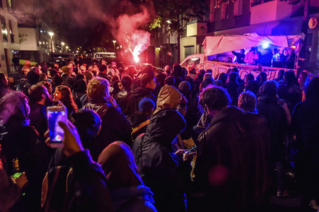 Räumung des Hausprojekts Liebig 34 in Berlin