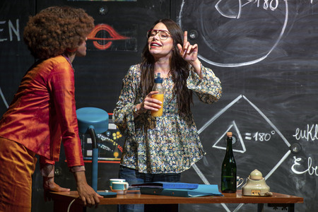 Theateraufführung 'Sternstunden' in Dresden